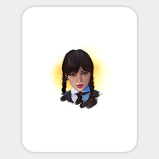 Wednesday Addams Sticker